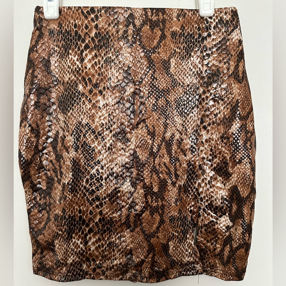 Snake skin Skirt
